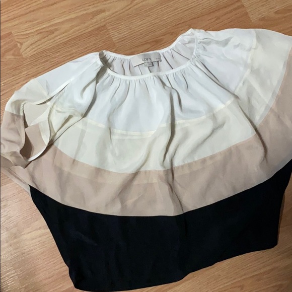 Silky open sleeve top💙 5/$21 - Picture 2 of 2